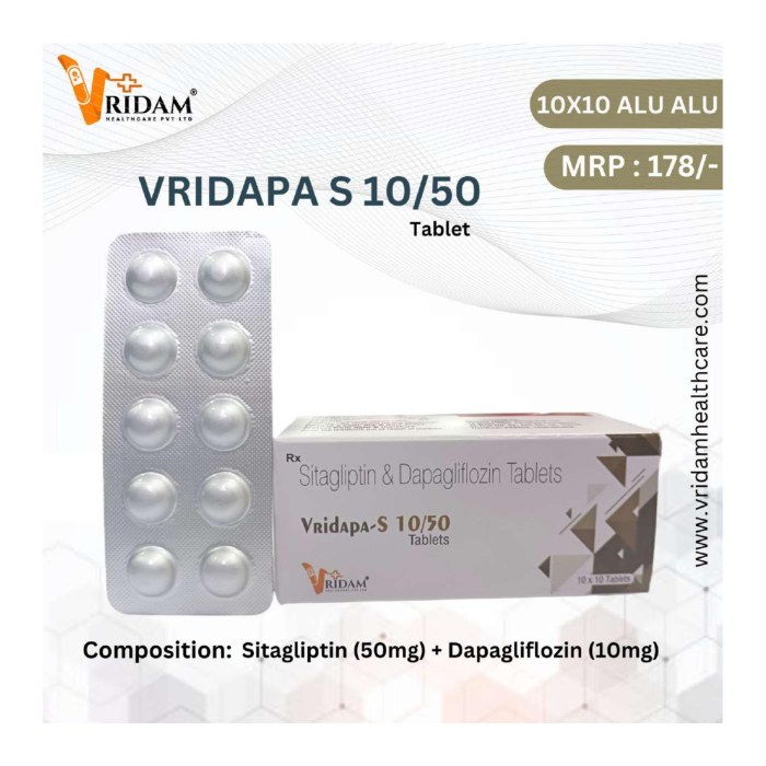 VRIDAPA M 5/500 TABLET