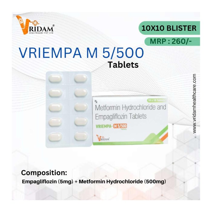 VRIDAPA MV 10/100/1000 TABLET
