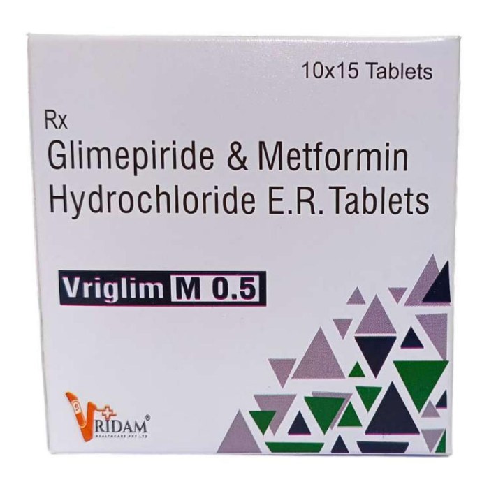 VRIEMPA M 5/1000 TABLET