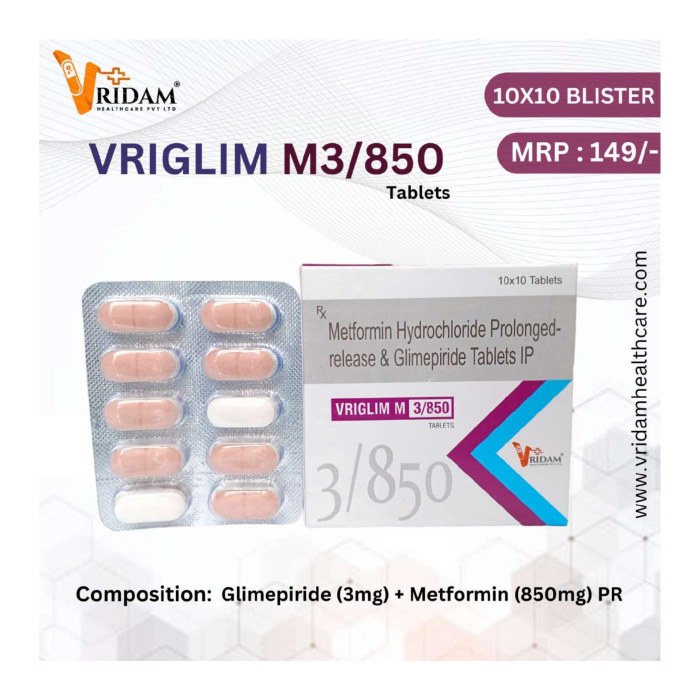 VRIGLIM 1 TABLET