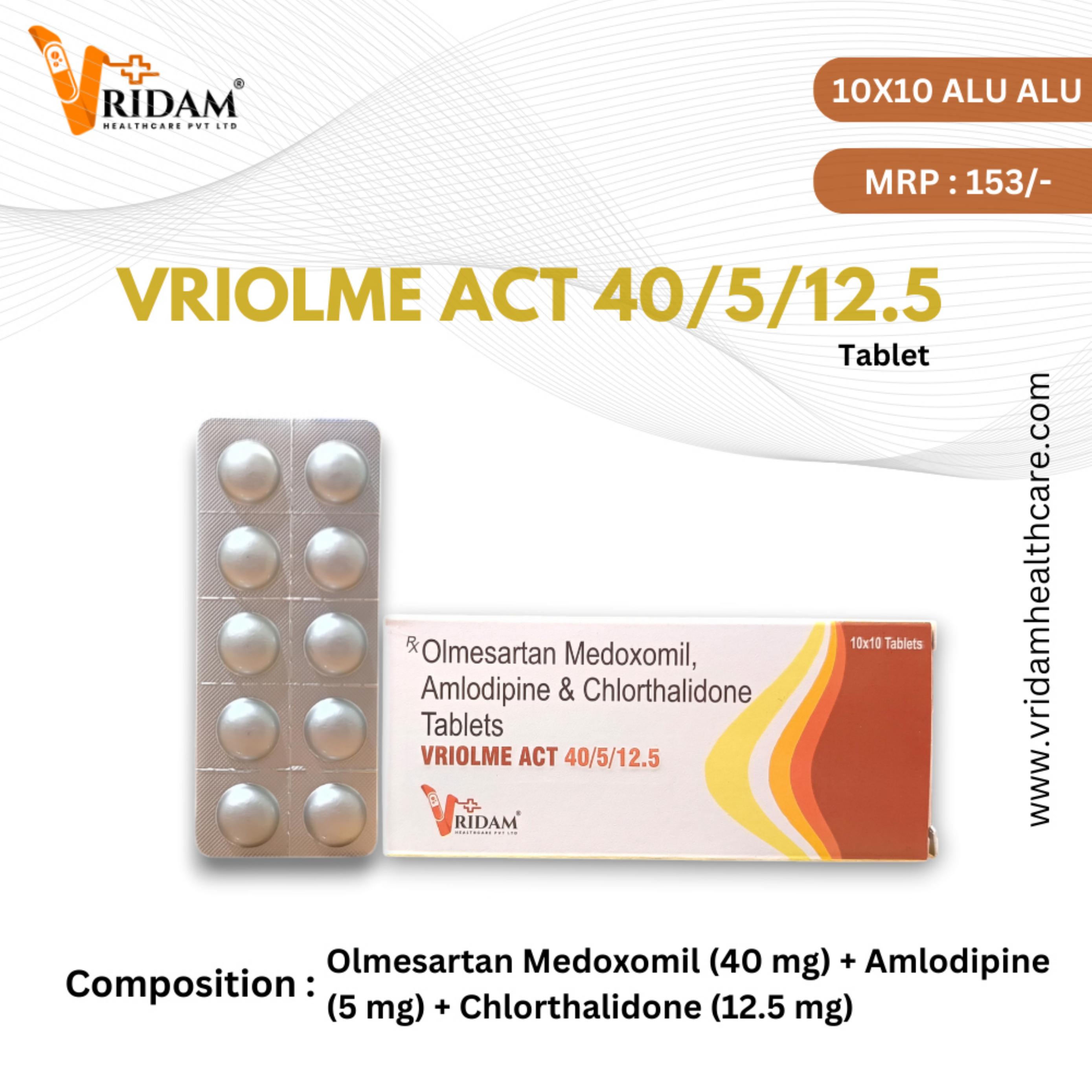 VRIOLME CH 20/12.5 TABLET